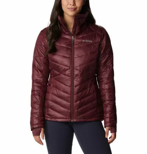 Altruism QuiltedPattern Columbia Women Maroon Joy Peak Jacket