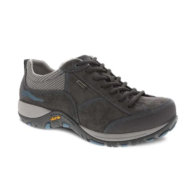 Women's Paisley Waterproof Grey/Blue Suede Step Ahead