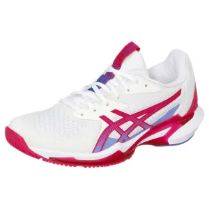 Asics Women's Solution Speed FF 3 - White/Bright Rose Neutral pronation