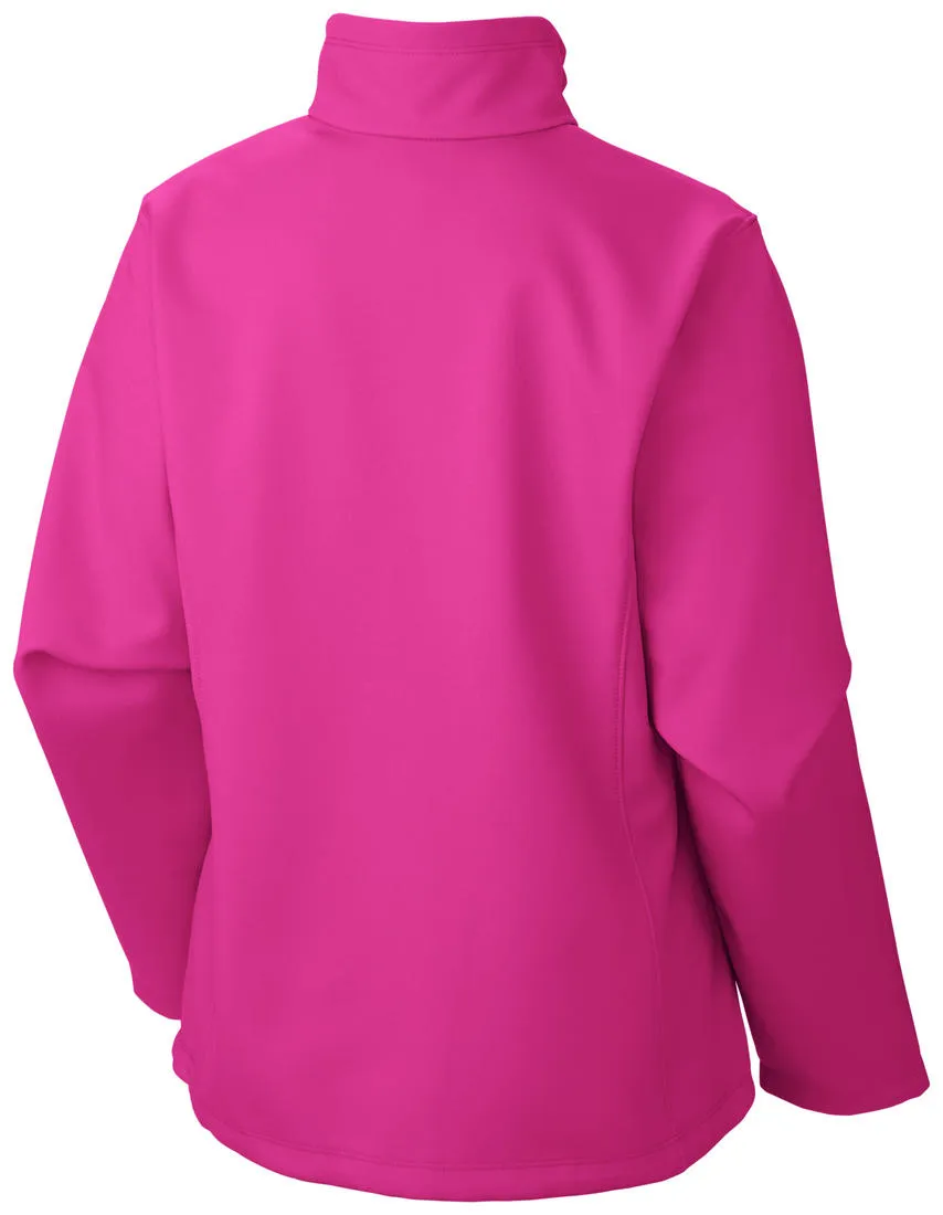 Columbia Women Red Kruser Ridge Softshell Ring Cold-Weather Comfort