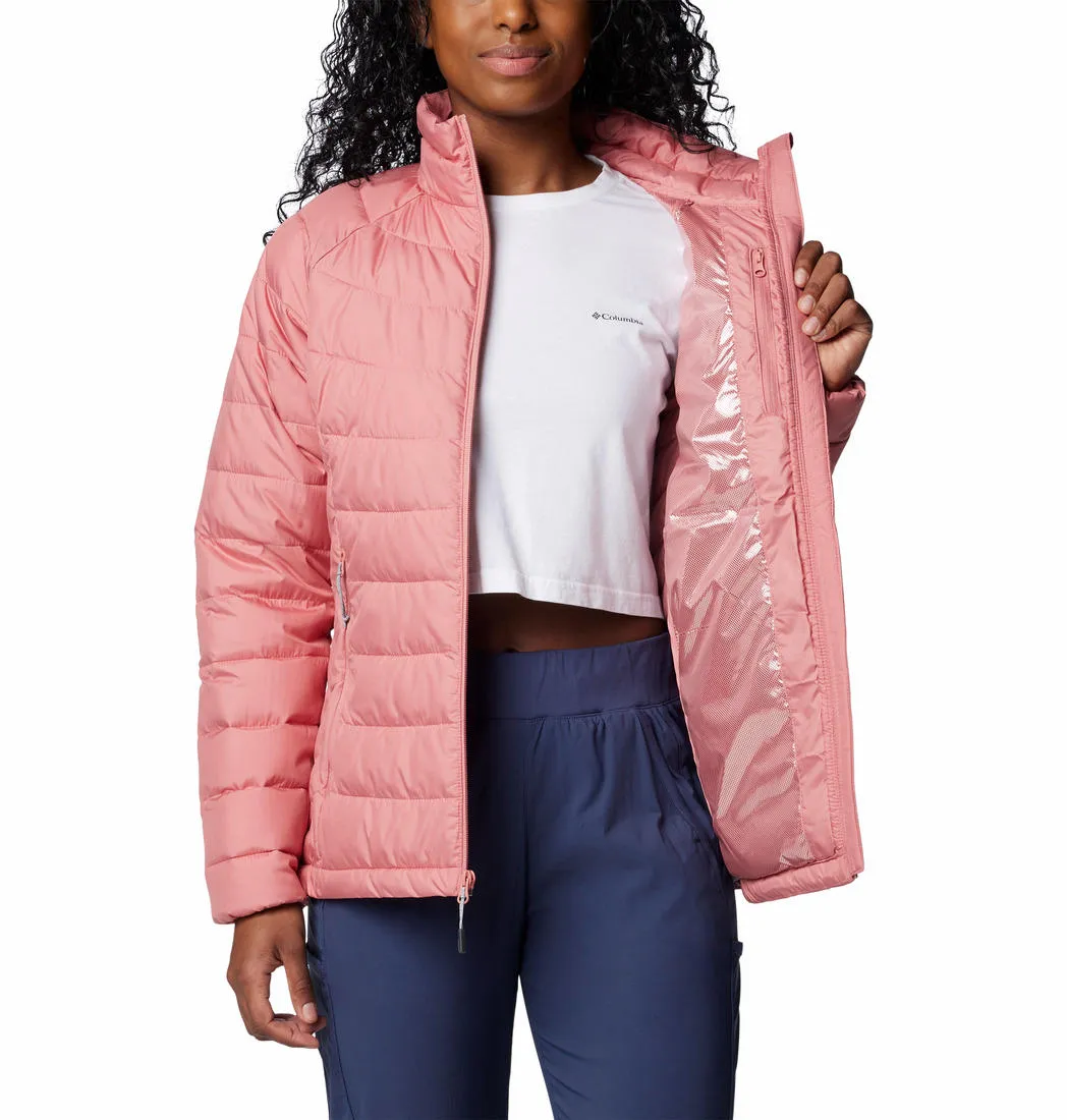 Columbia Women Pink Powder Lite II Full Zip Jacket Cozy Interior work event