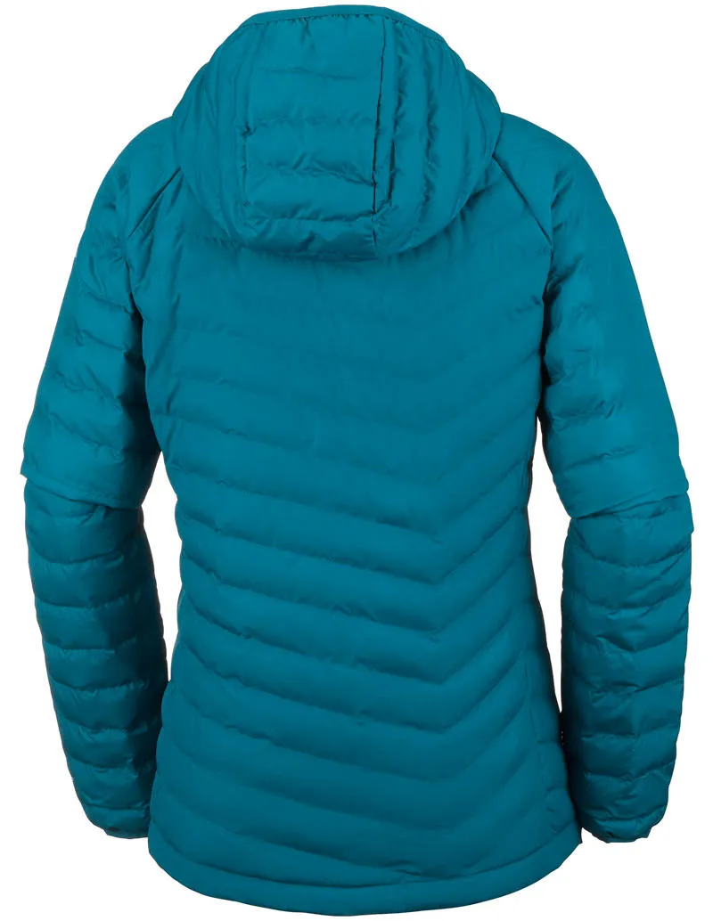 Office Look Low Profile Columbia Women Blue Powder Lite Hooded Jacket
