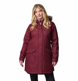 Save Columbia Women Maroon OmniHeat Reflective Suttle Mountain Insulated Jacket