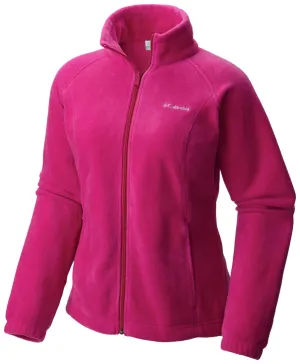 Columbia Women Red Benton Springs Full Zip Diploma