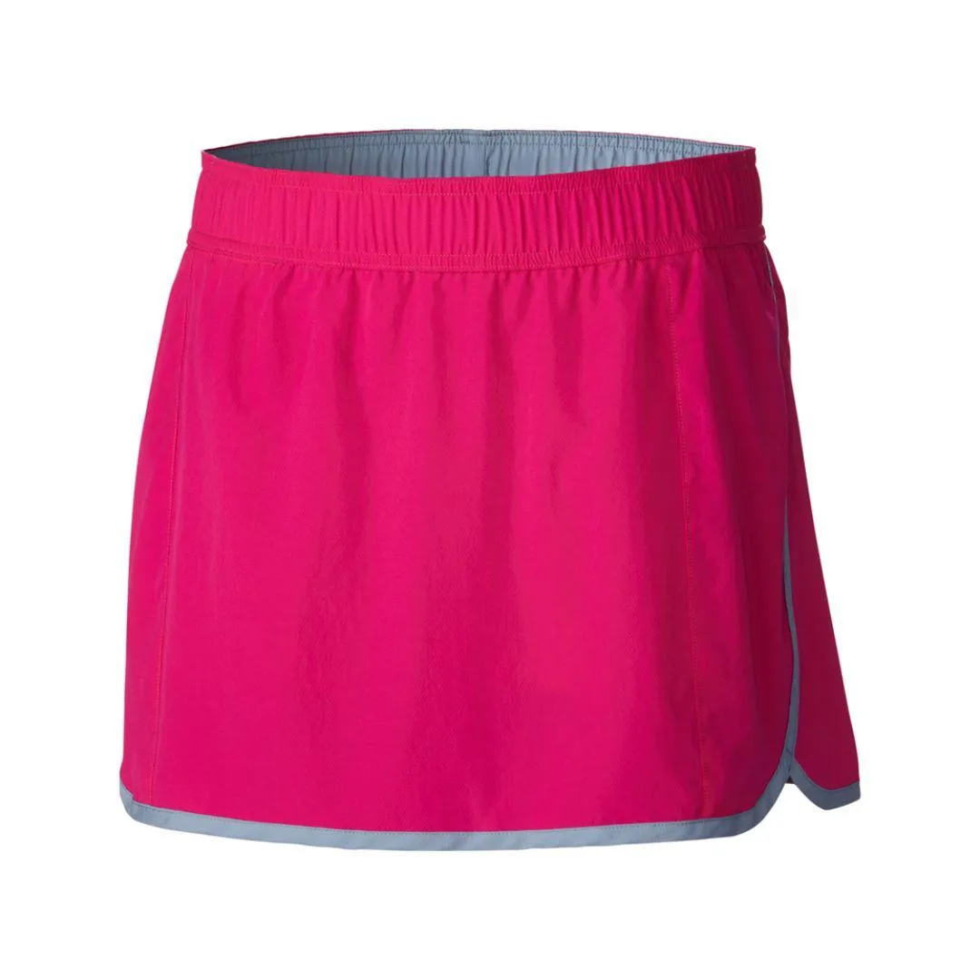 Breezy Layer Fit Columbia Women Red Zero Rules Skort (Sun Protection)