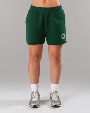 Core Sweat Short - Court Green t shirt