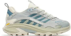 construction Ergonomic City Adventure Merrell Moab Speed 2 GORE-TEX Womens Walking Shoes - Blue