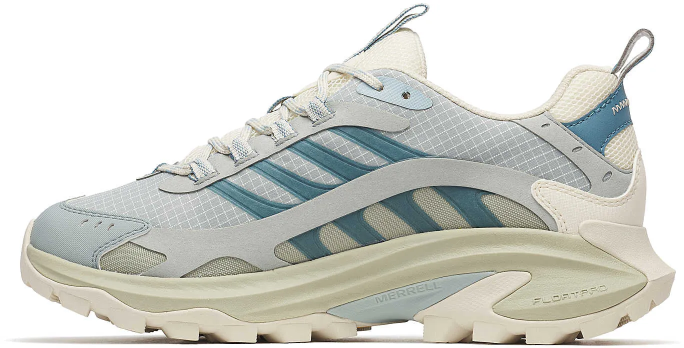 Supportive Merrell Moab Speed 2 GORE-TEX Womens Walking Shoes - Blue