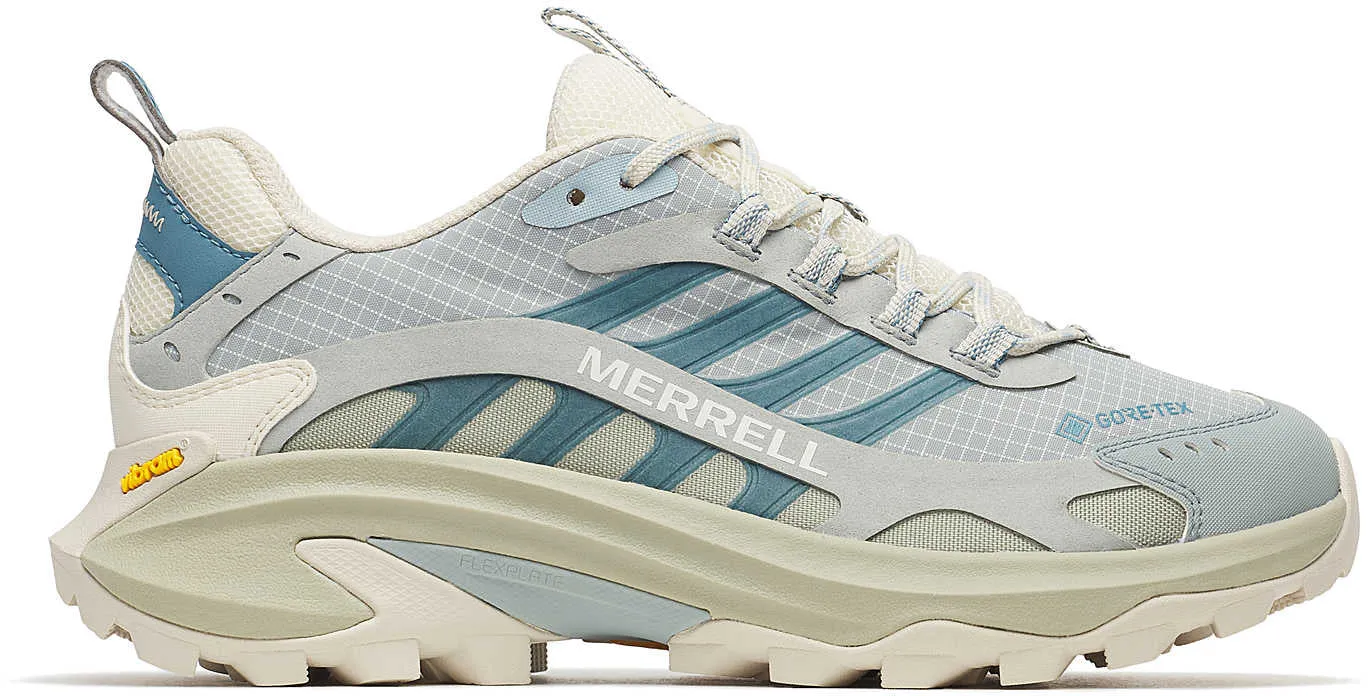 construction Ergonomic City Adventure Merrell Moab Speed 2 GORE-TEX Womens Walking Shoes - Blue