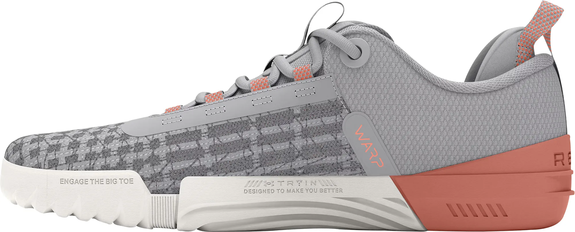 Under Armour Reign 6 Womens Training Shoes - Grey Injury Safe