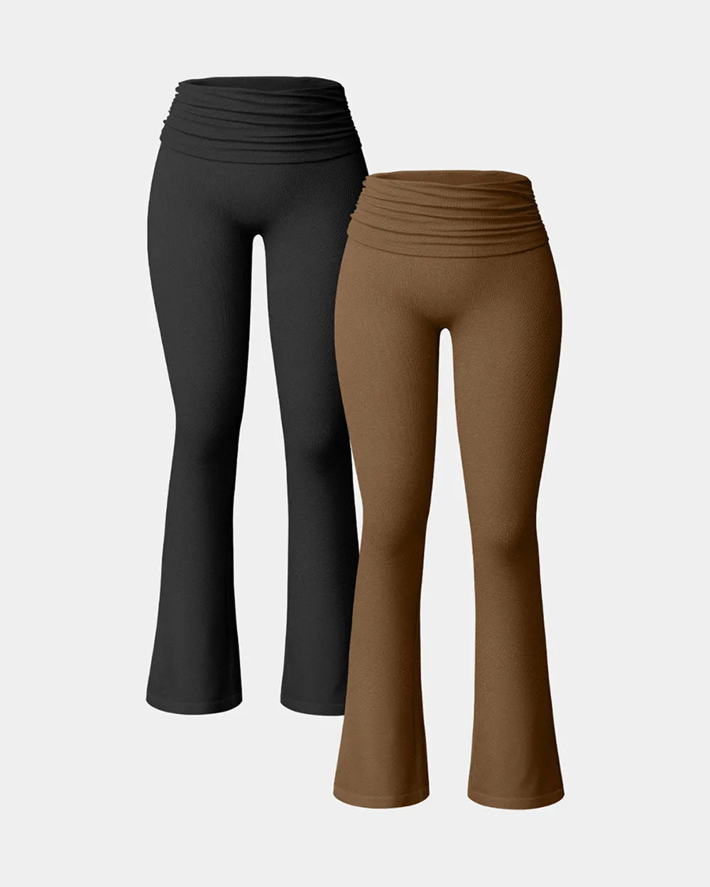 Low Rise Wide Leg Pants Non Irritating