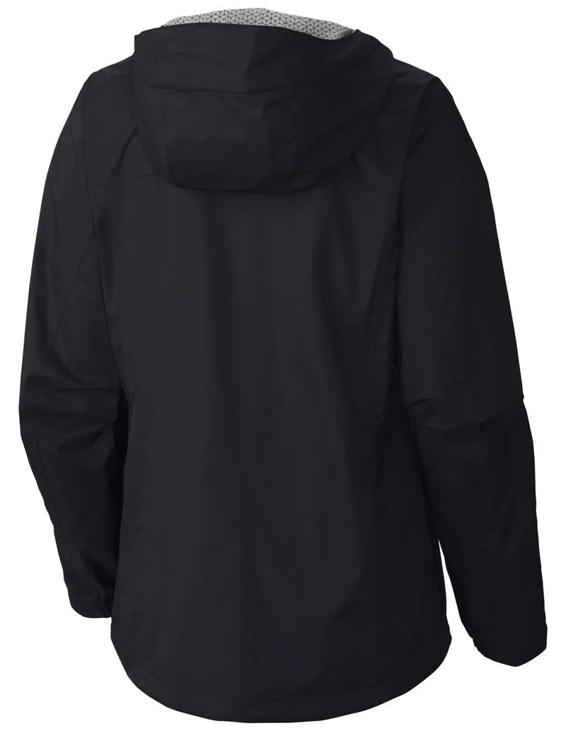 Columbia Women Black EvaPOURation Jacket Waterproof Sleeveless