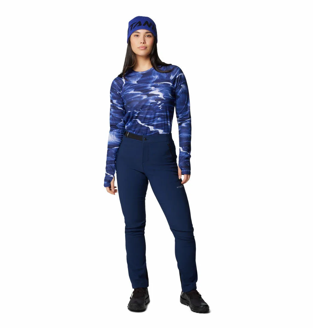 Multi Pocket Configurations Active Layers Columbia Women Blue Vast Canyon Omni-Heat Infinity Softshell