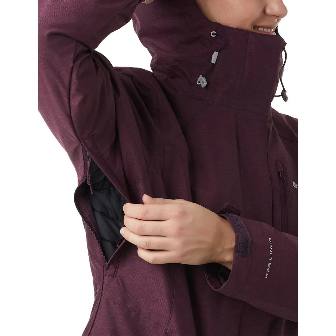 Columbia Women Maroon Whirlibird IV Interchange Jacket Gallery popular among teenagers