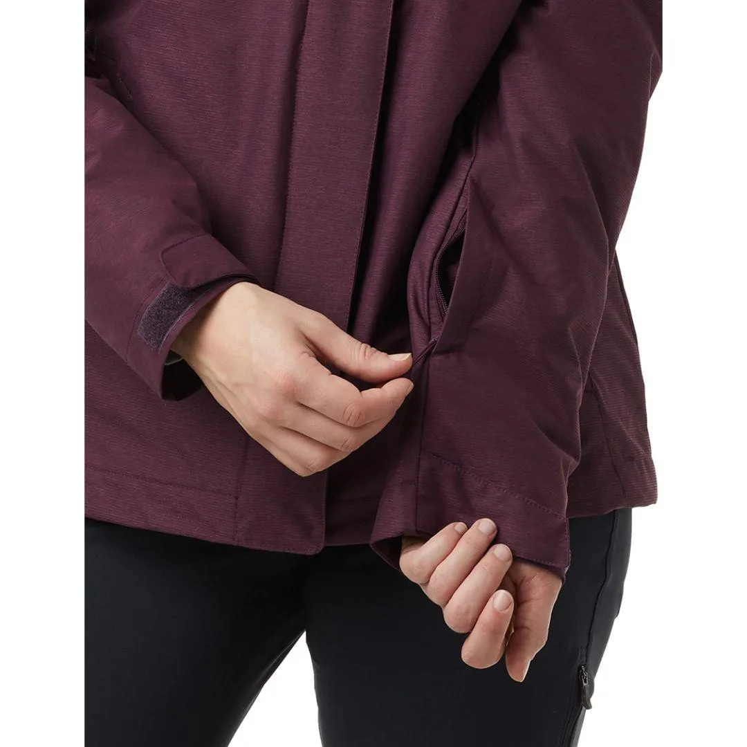 Honor Columbia Women Maroon Whirlibird IV Interchange Jacket