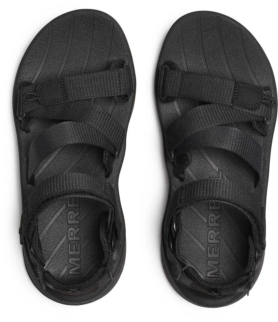 Slip Resistant Outdoor Explorers Merrell Speed Fusion Sport RMX Womens Sandals - Black