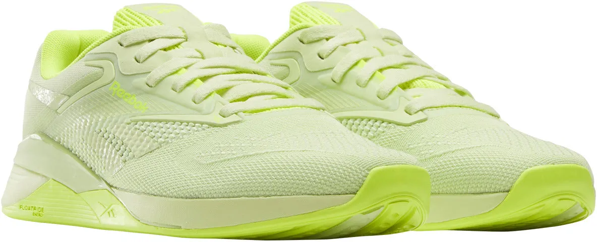 Grip Strong Dynamic Edge Reebok Nano X4 Womens Training Shoes - Green