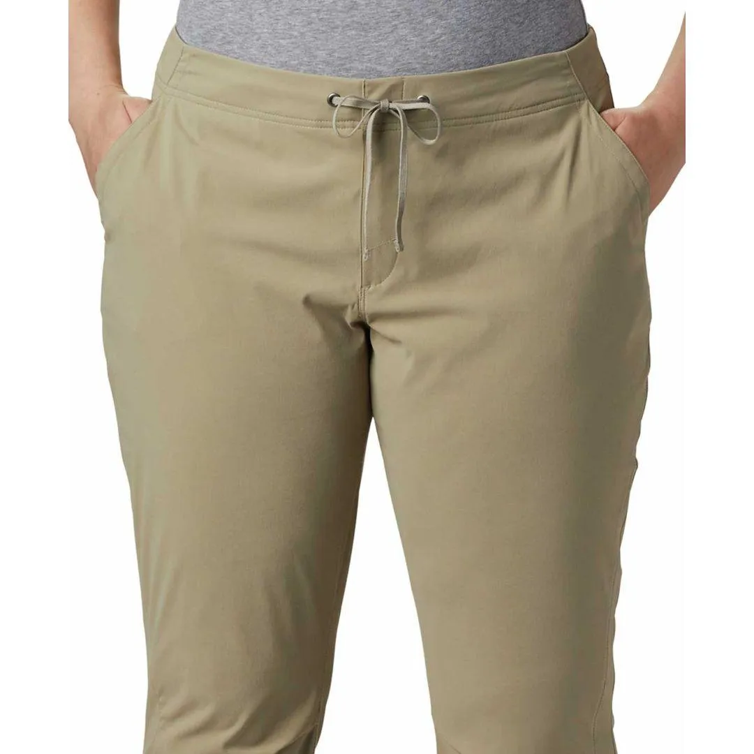LowProfileSeaming Breathable Waist Columbia Women Beige Anytime Outdoor Boot Cut Pant (Sun Protection)