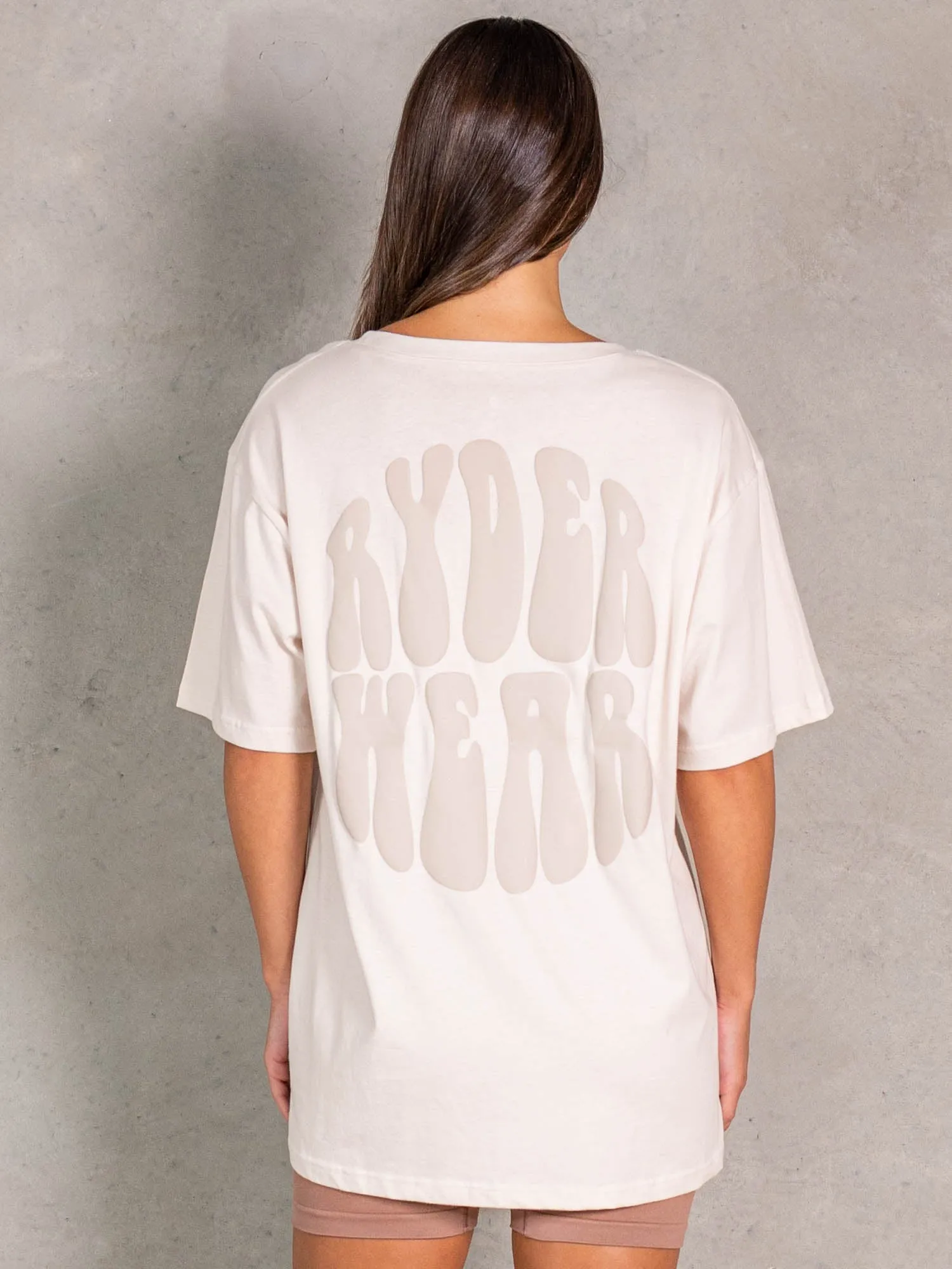 NRG Oversized T-Shirt - Oat EcoFriendlyDyes Plus size clothing