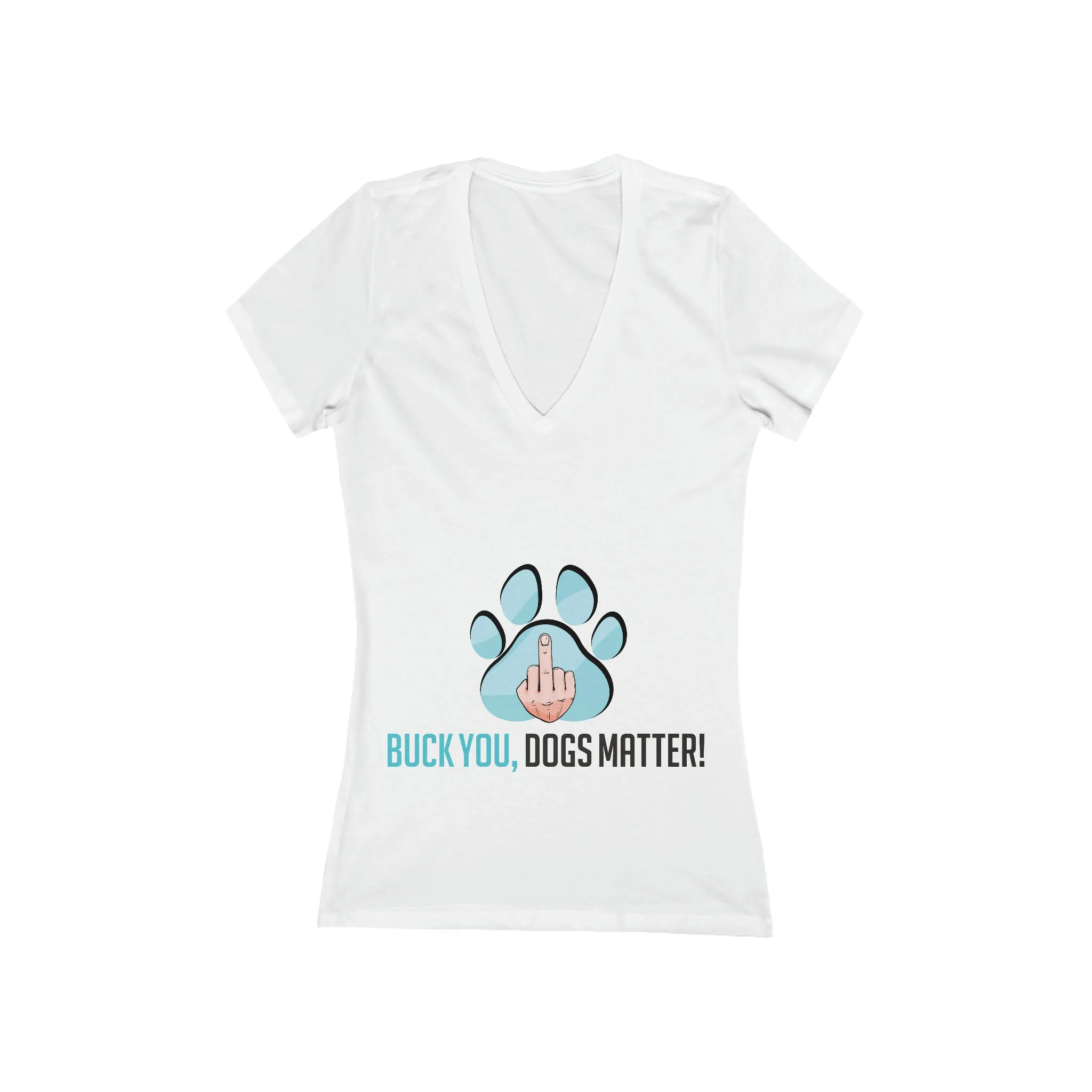 Women's Jersey Short Sleeve Deep V-Neck Tee Outdoor Activity