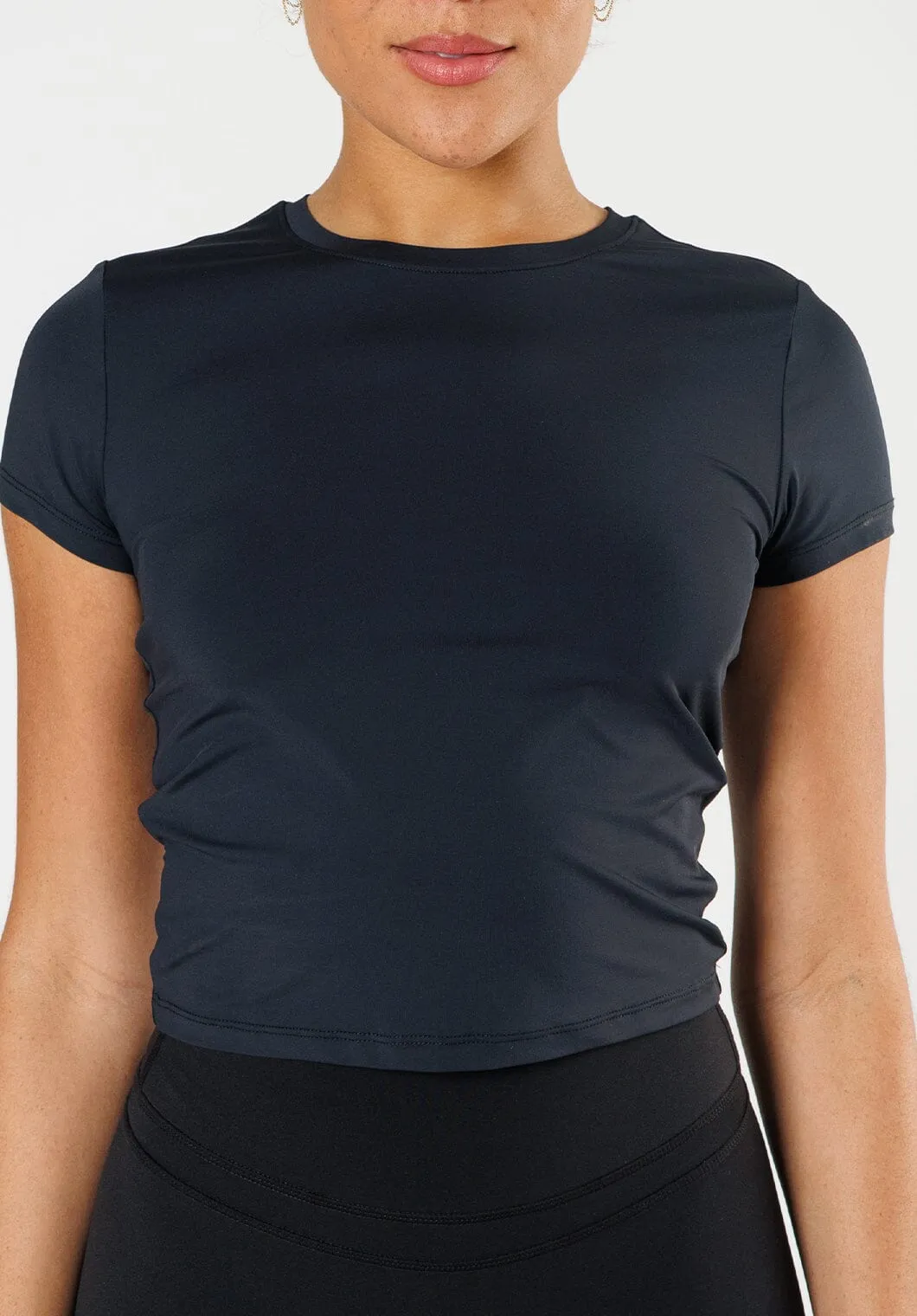 Hydrophobic coating LiteSpeed? Short Sleeve Mid Black