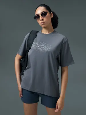 Quick Dry Wear Fit Light Stretch Women Printed Regular Fit Round Neck T-shirt with COTFLEX