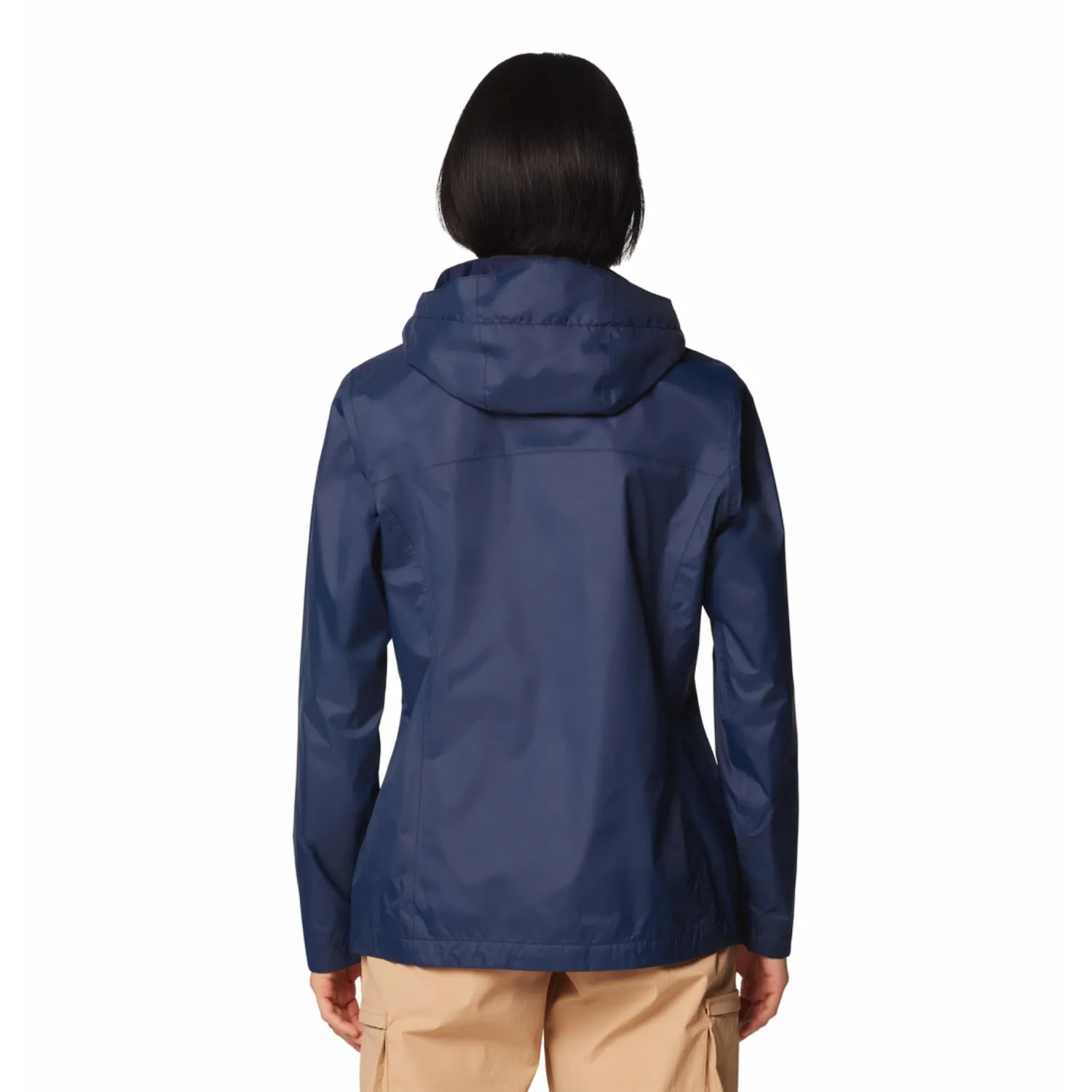 Compressed Packaging Columbia Women Blue Arcadia II Jacket Waterproof