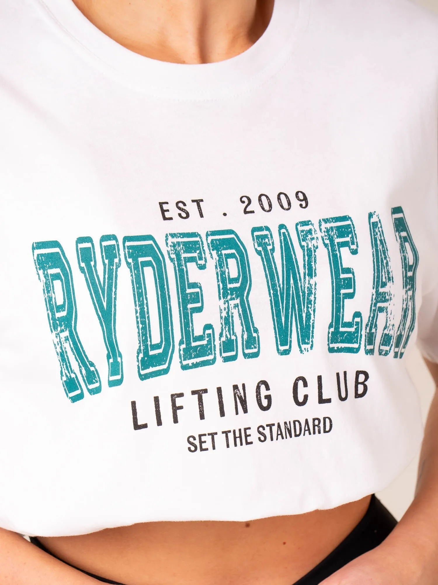 Grit Oversized T-Shirt - White WrinkleResistant Bold colors