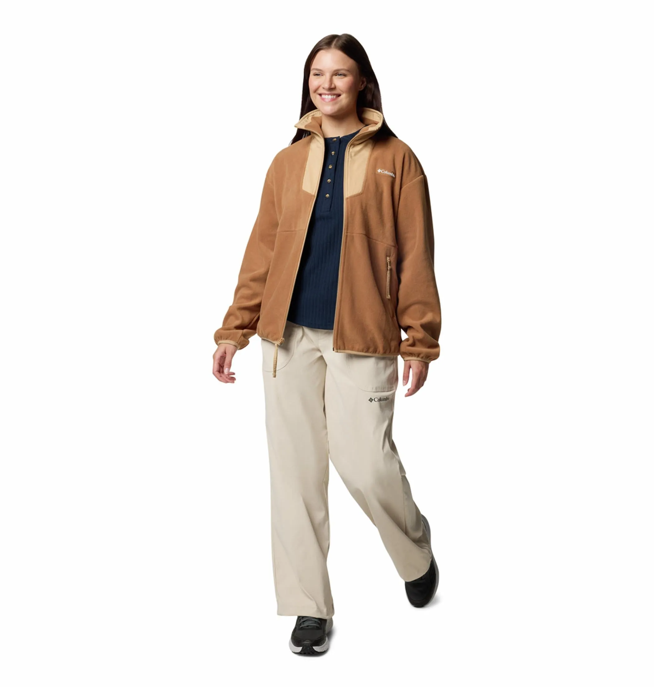 Wind Chill Bronzer Columbia Women Brown Sequoia Grove Full Zip Fleece