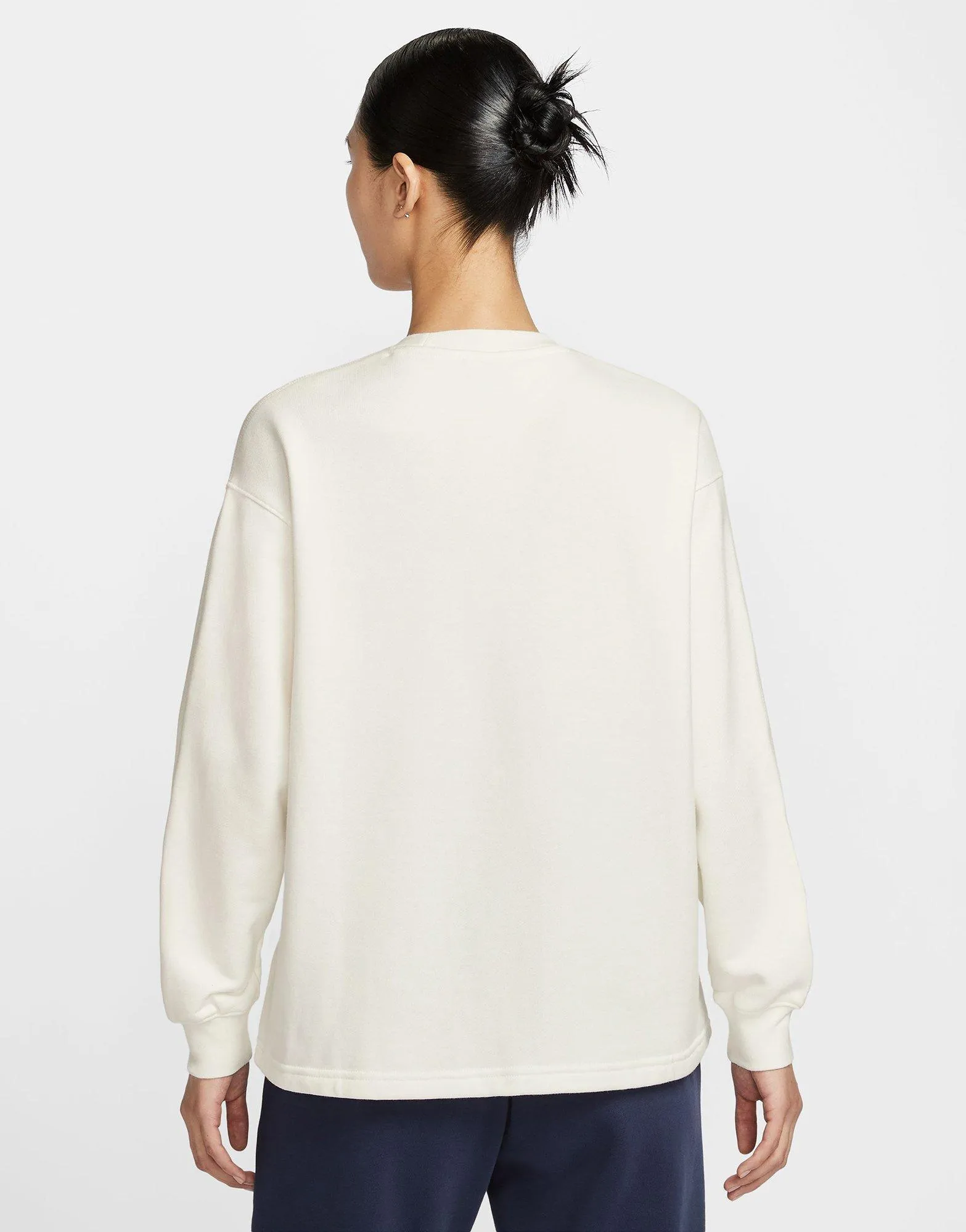 Sportswear Sweatshirt rhinestone accents