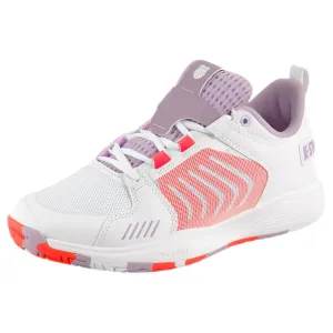 K-Swiss Women's Ultrashot Team - White/Orchid Petal Leisure Activity