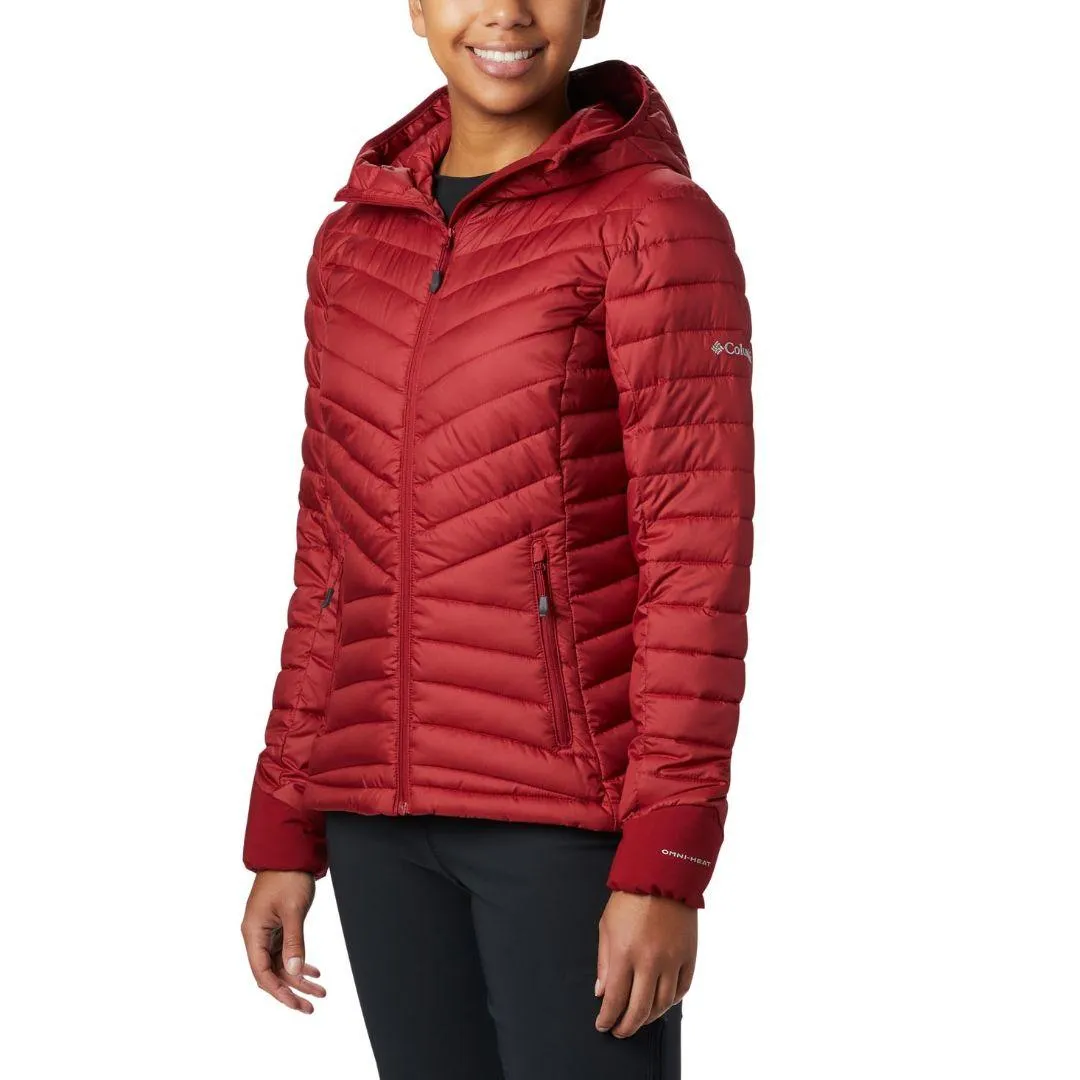 skier Universal Size Adaptation Columbia Women Red Windgates Hooded Jacket