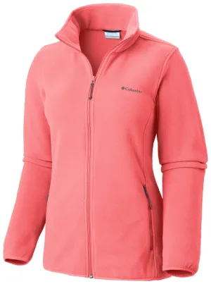 Dry Advice Columbia Women Orange Fuller Ridge Fleece Jacket