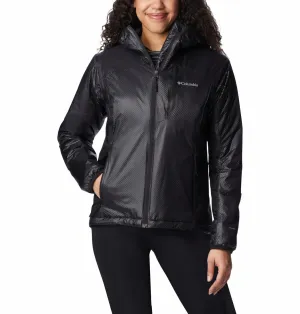 Rain Friendly Panama Columbia Women Black Arch Rock II Hooded Jacket