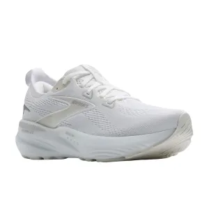 Brooks Women's Glycerin GTS 22 Wide White Biomechanical Arch Plate Vertical Flex Notches