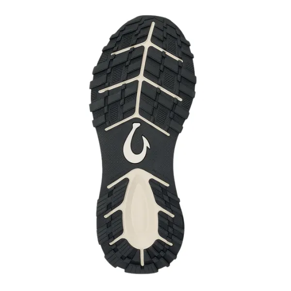Tuned Rocker Sole running in flat terrain shoes Olukai Women's Makiki Lava Rock/Dark Shadow