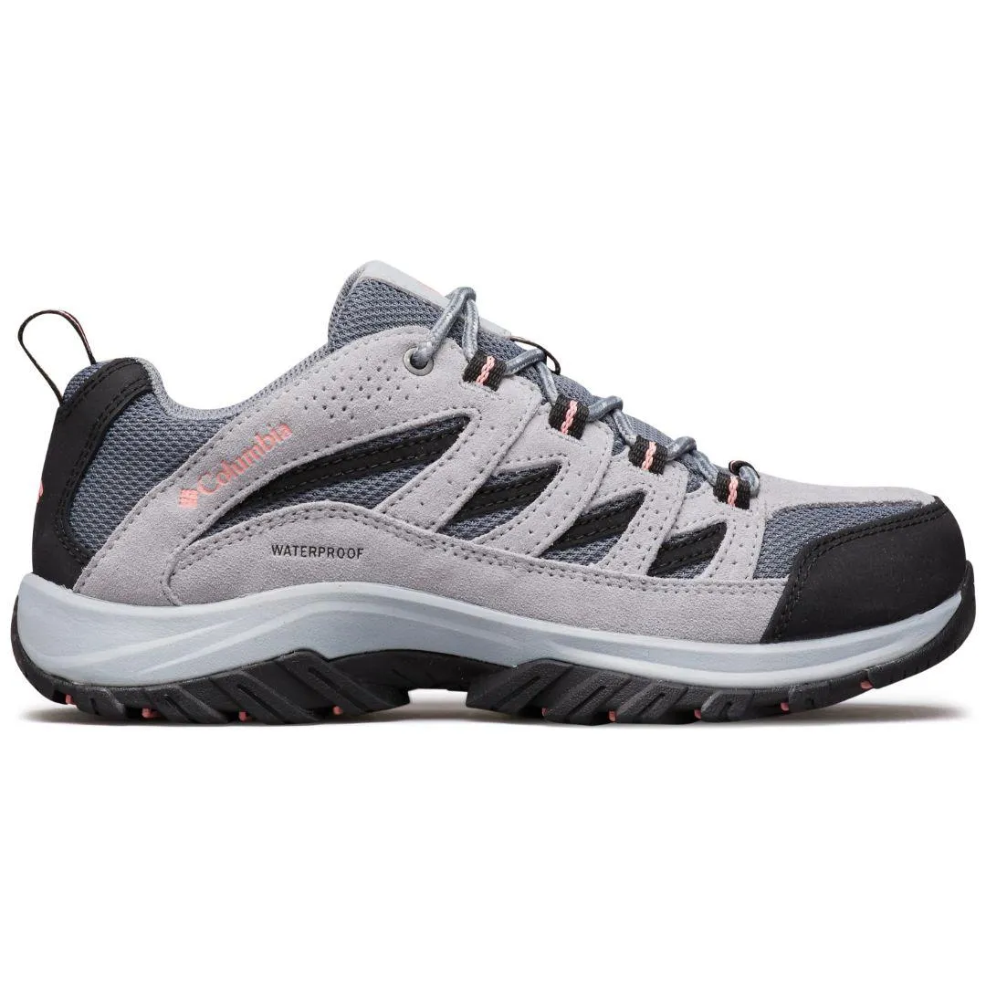 Columbia Women Grey CRESTWOOD WATERPROOF Maximum Traction Resistant to wear