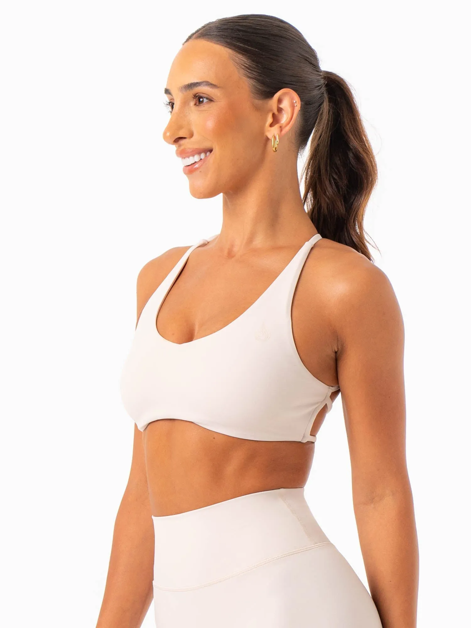 NKD Embody Sports Crop - Bone Non-Binding Fit Sports Apparel