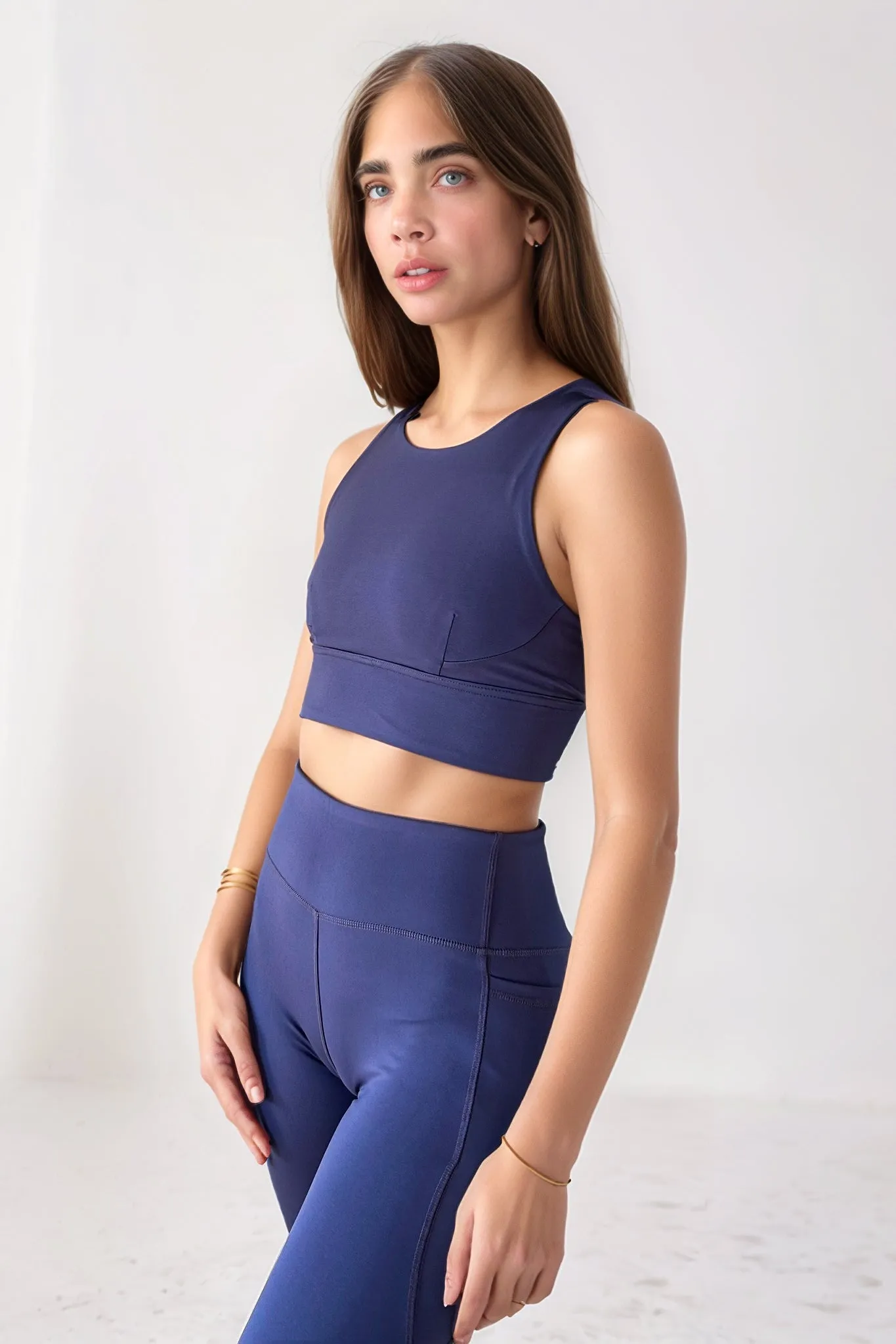 All day Fit Sports Bra Deep Cobalt Outdoor Sports Supportive frame