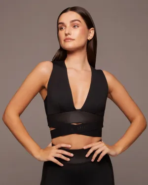 Hustle Longline Bra Extra-large seams All-Day Closure
