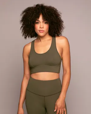Instinct Longline Bra Shape retention seams Versatile Comfort
