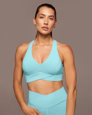 Stretchy Structure Posture Enhancing Structure Ray V-Neck Longline Bra