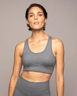 Wear alone seams Coverstitch Instinct Warm Compression Longline Bra