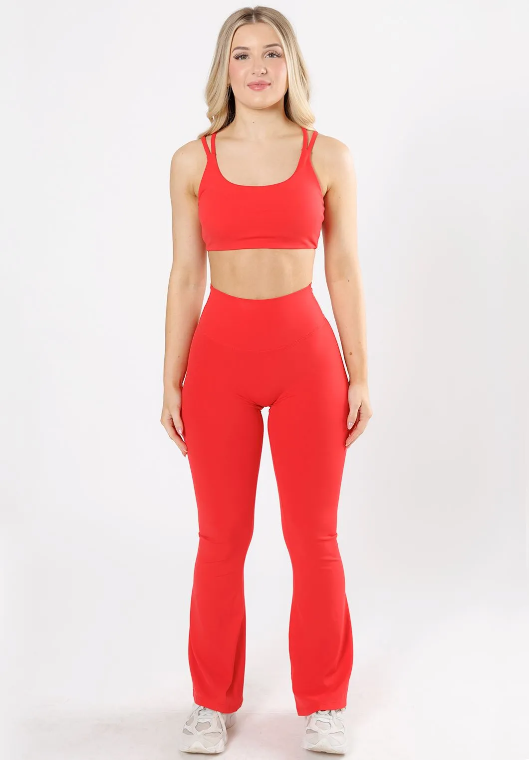 Home Lounge Extra Soft RecStretch? Original Sculptseam? Plus Essential Flare Legging 31" Fire Sign