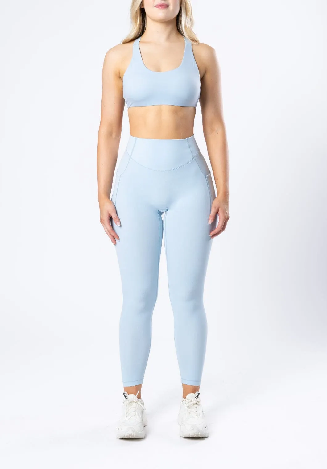 Reluna Dip Pocket Sculptseam? Legging Stardust Sculpted Shape Maternity Wear Mesh Panel