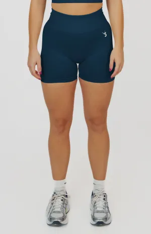 Form Seamless Scrunch Shorts - Deep Turquoise Sneakers Chill Breeze Fit