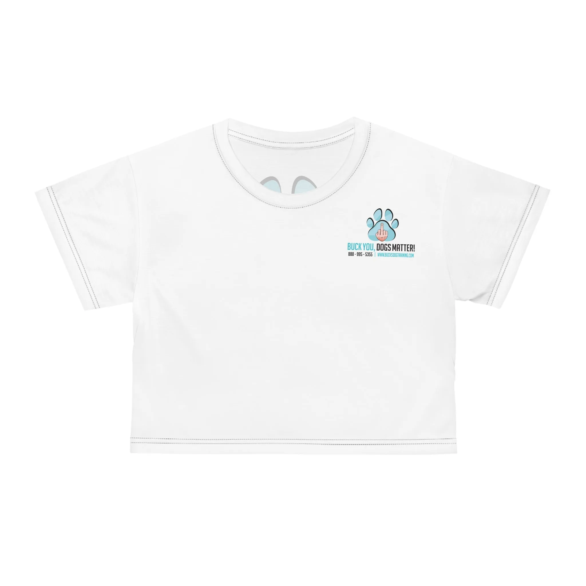 Crop Tee (AOP) Adult Wear