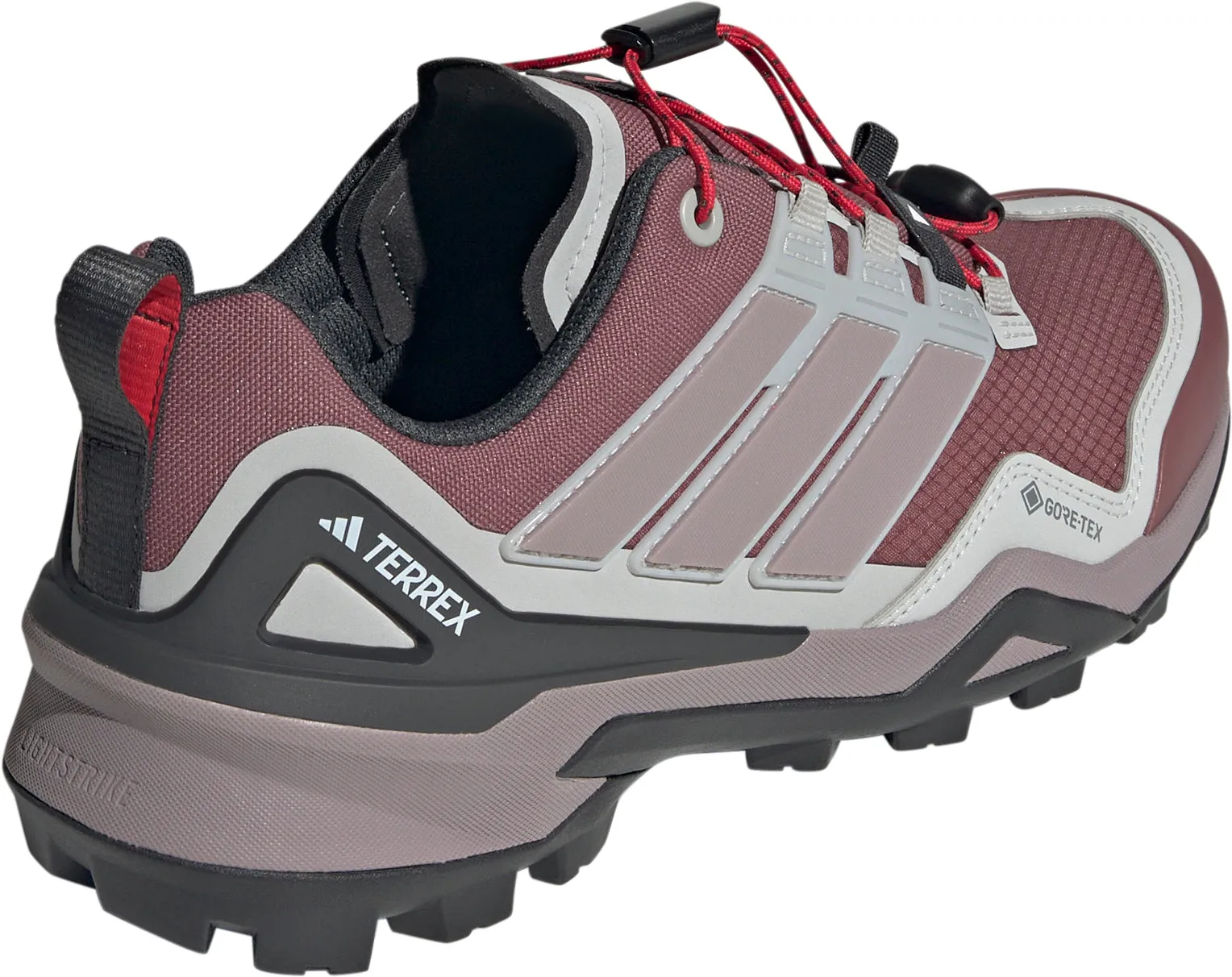 adidas Terrex Skychaser GORE-TEX Womens Walking Shoes - Red Low Top