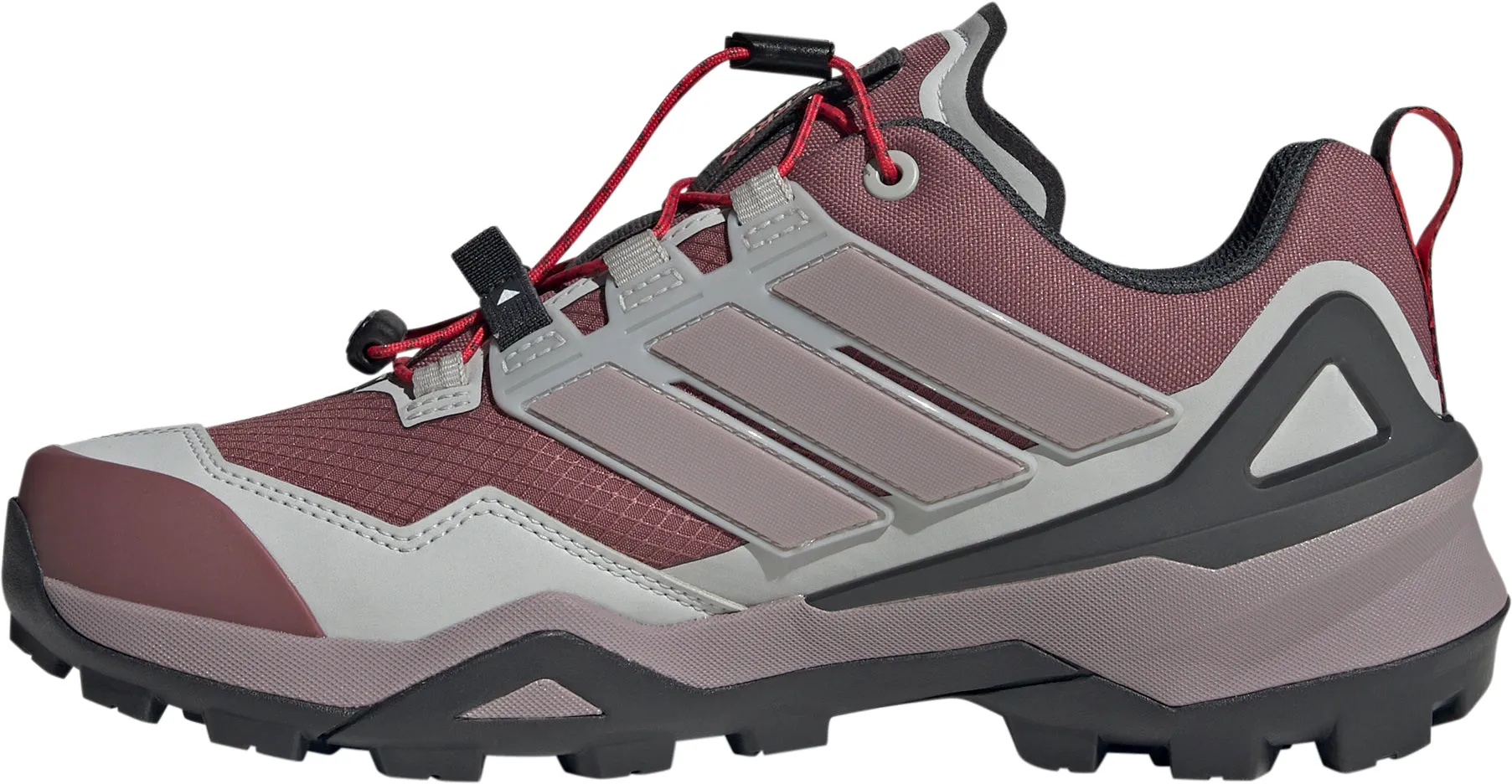 Wide Base Stabilization adidas Terrex Skychaser GORE-TEX Womens Walking Shoes - Red