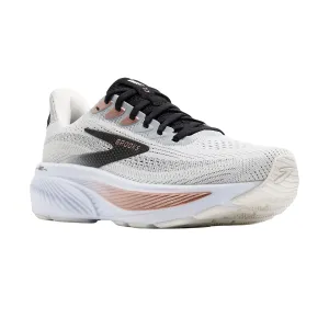 Tapered Heel Counter Brooks Women's Ghost 17 Wide White/Black